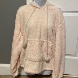 fuzzy hoodie